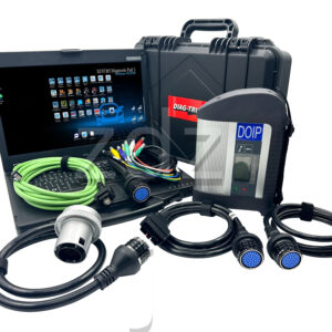 mb star c4 plus doip wifi diagnostic tool kit with laptop for mercedes benz diesel truck excavator